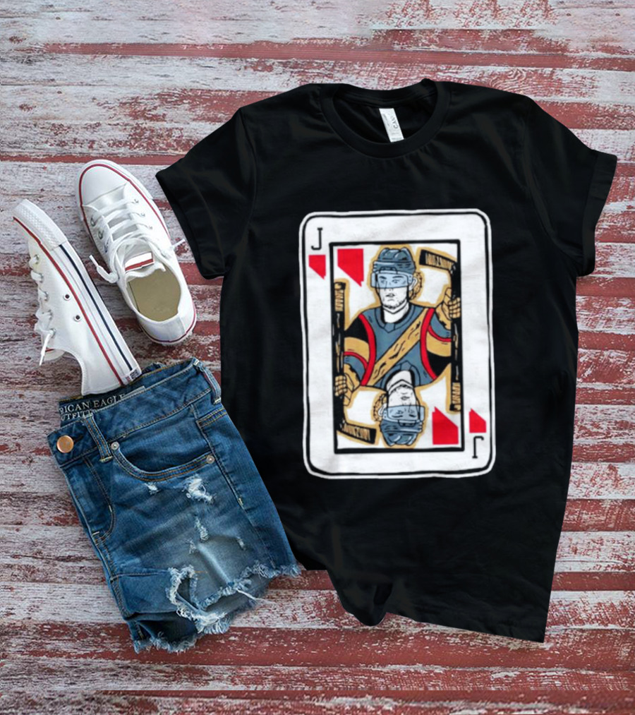 Vegas Golden Knights Jack Eichel Hockey Card T-Shirt