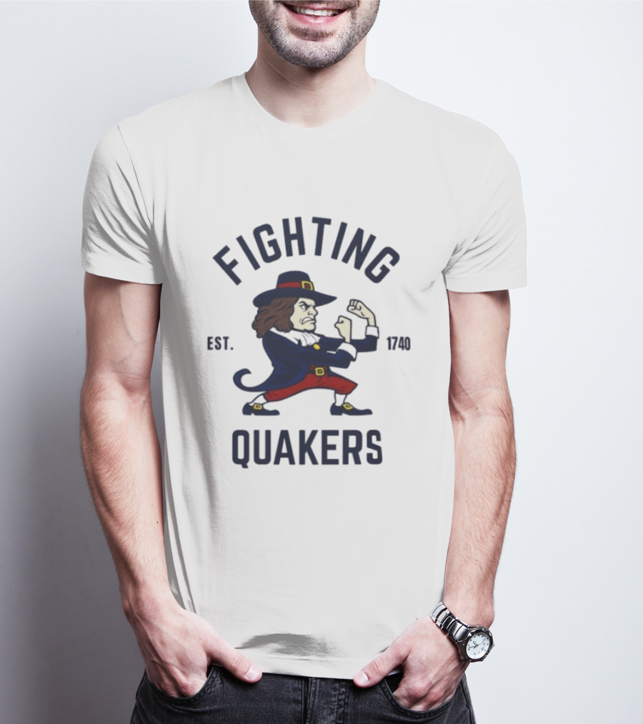 Fighting Quakers Est. 1740 Philadelphia Sports T-Shirt
