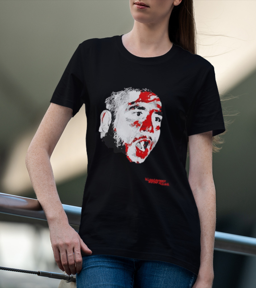 Bloodstone Wrestling Chico Suave Red Face T-Shirt