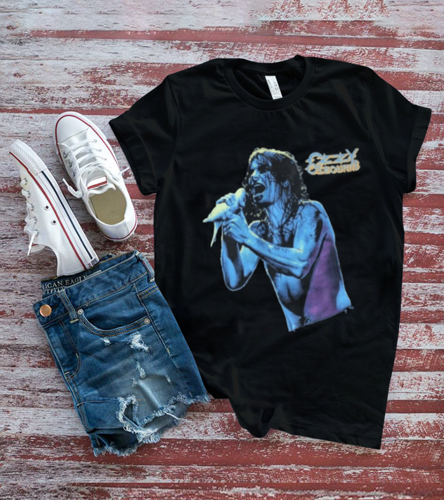 Ozzy Osbourne 1997 Blue Dove Iconic Performance T-Shirt