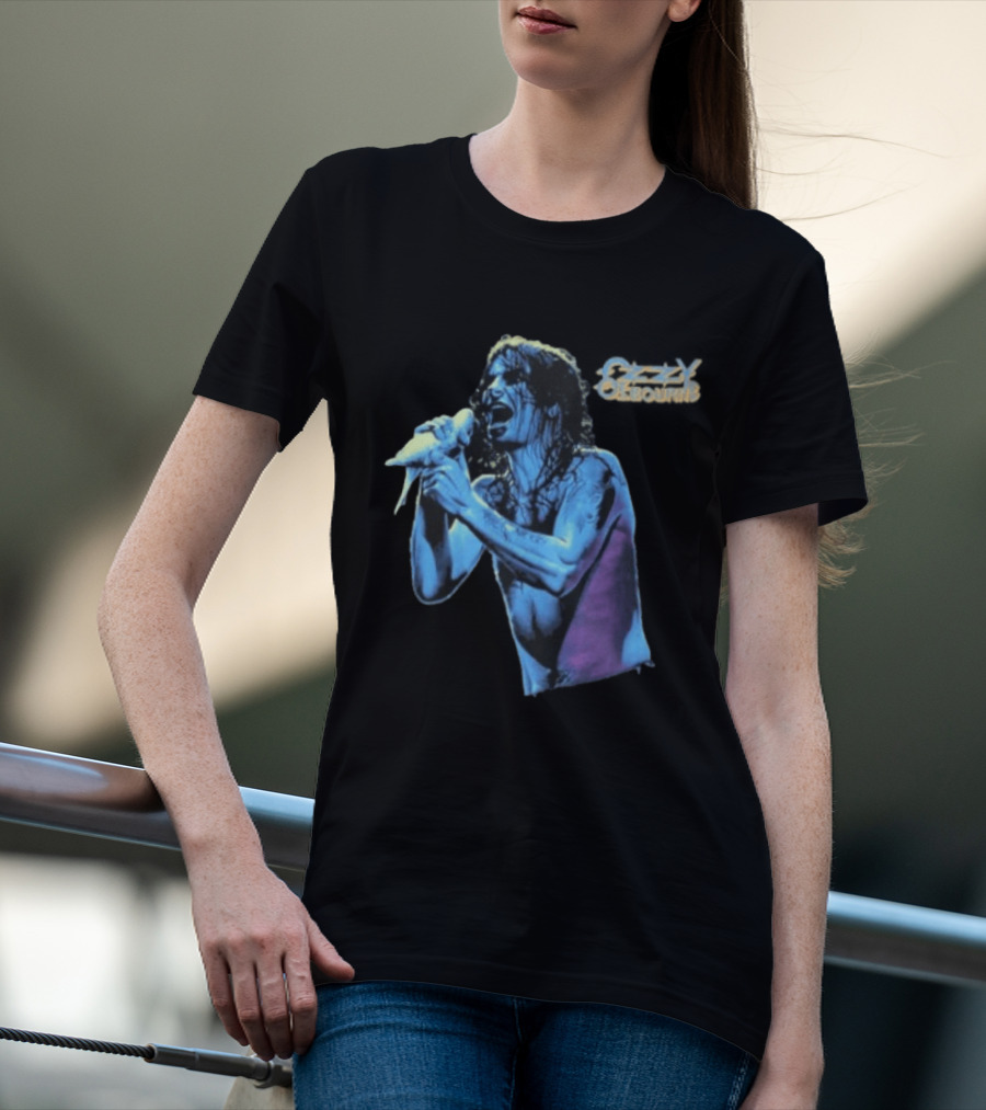 Ozzy Osbourne 1997 Blue Dove Iconic Performance T-Shirt