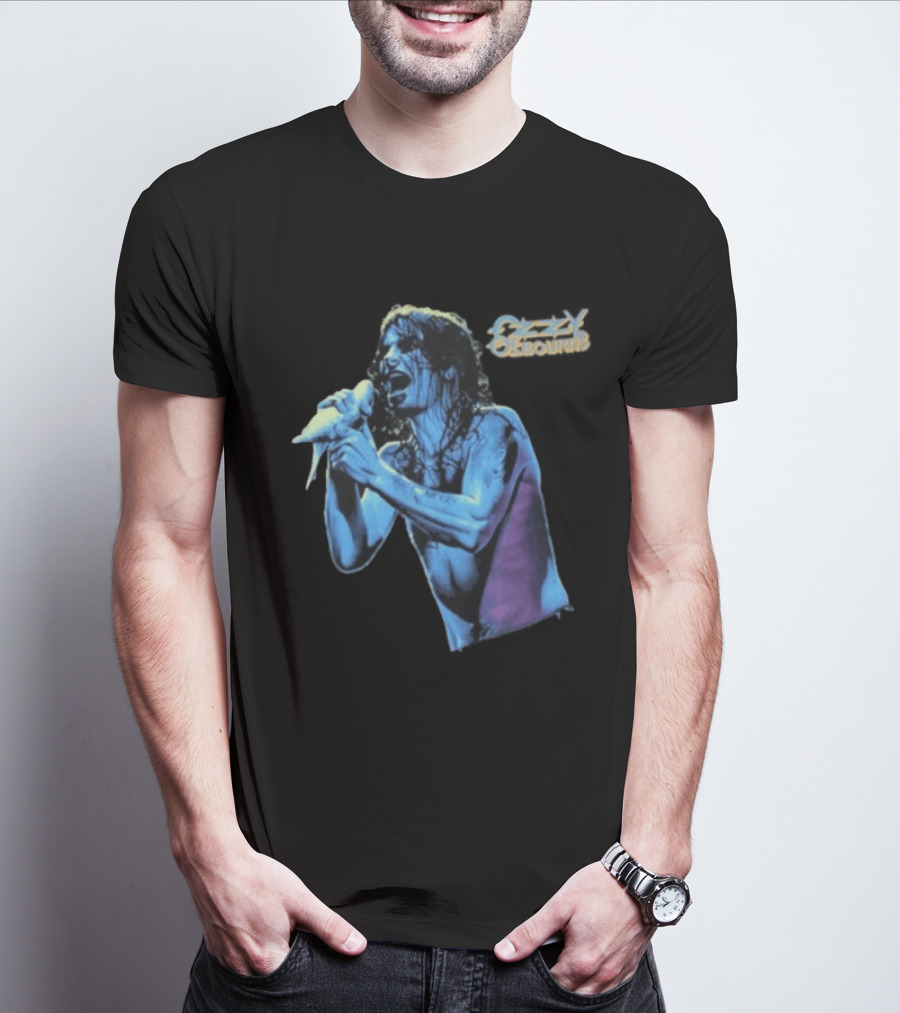 Ozzy Osbourne 1997 Blue Dove Iconic Performance T-Shirt