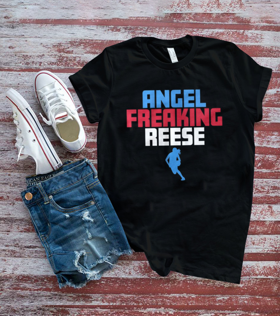 Angel Freaking Reese Atlanta Dream Basketball WNBA T-Shirt