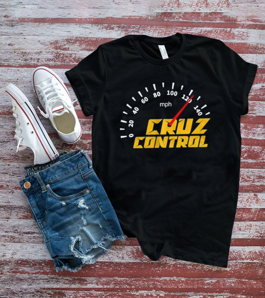 Cruz Control Speedometer MPH Pittsburgh Pirates T-Shirt