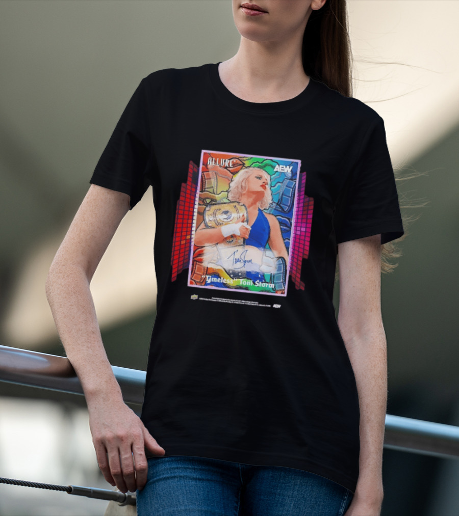 Allure Timeless Toni Storm AEW Upper Deck T-Shirt