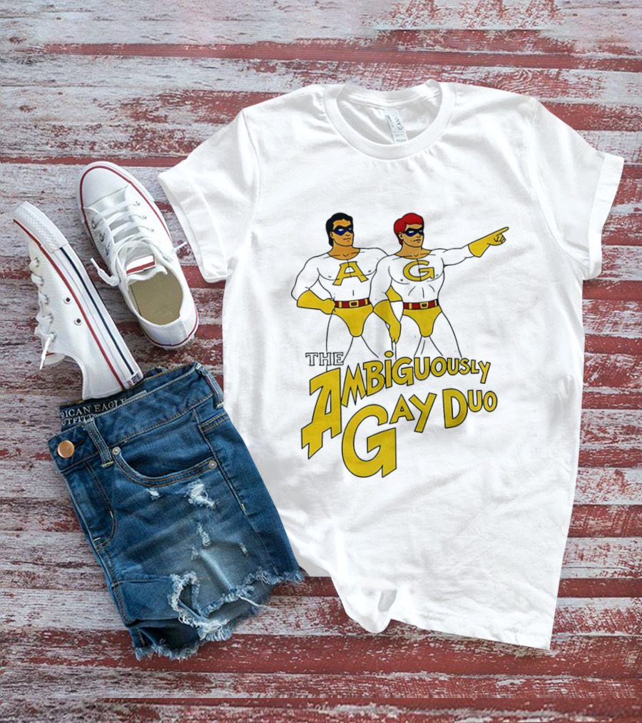 AG The Ambiguously Gay Duo Characters Classic Comic T-Shirt