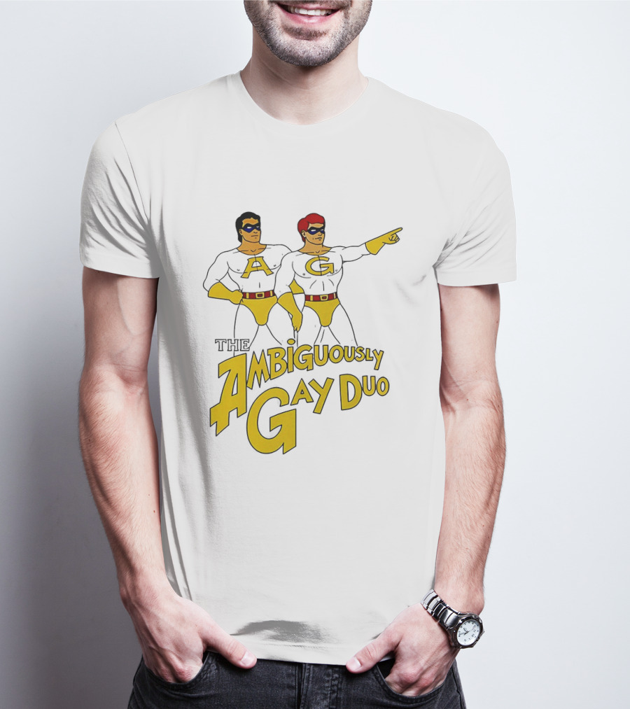 AG The Ambiguously Gay Duo Characters Classic Comic T-Shirt