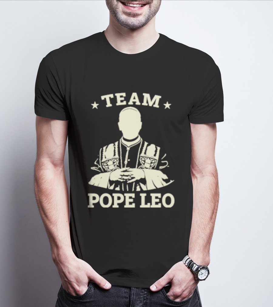 Team Pope Leo XIV Star T-Shirt