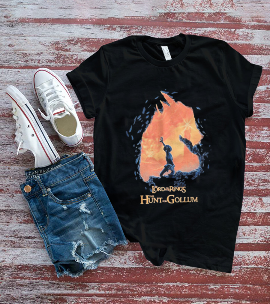 Lord Of The Rings Hunt For Gollum 2026 Smeagol Quest T-Shirt