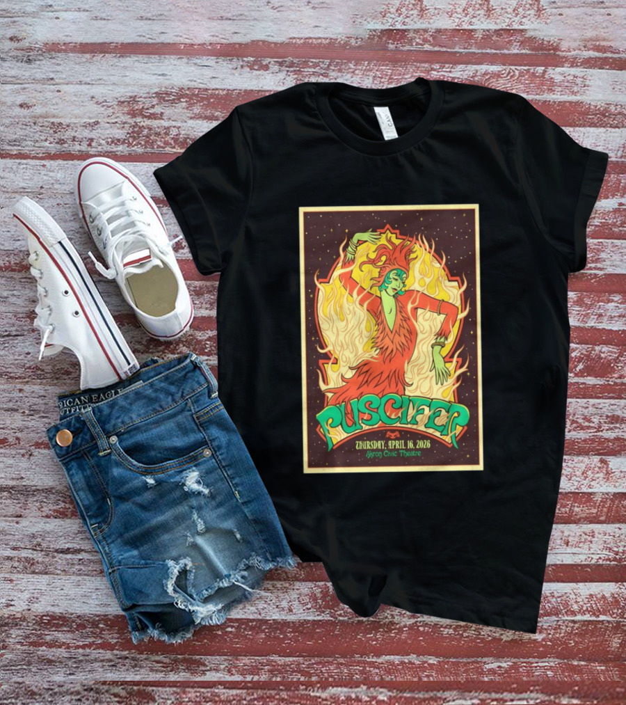 Puscifer Akron Civic Theatre Thursday April 16 2026 T-Shirt