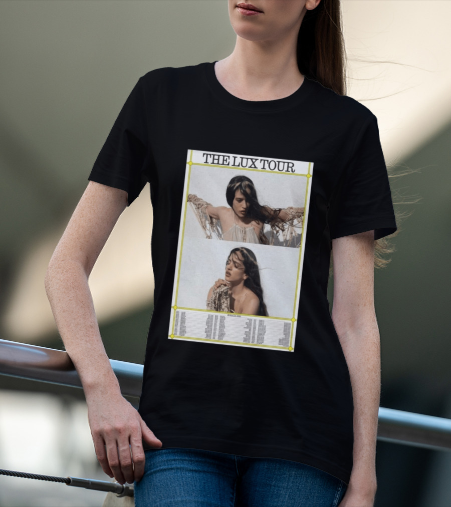 THE LUX TOUR Rosalía 2026 List T-Shirt