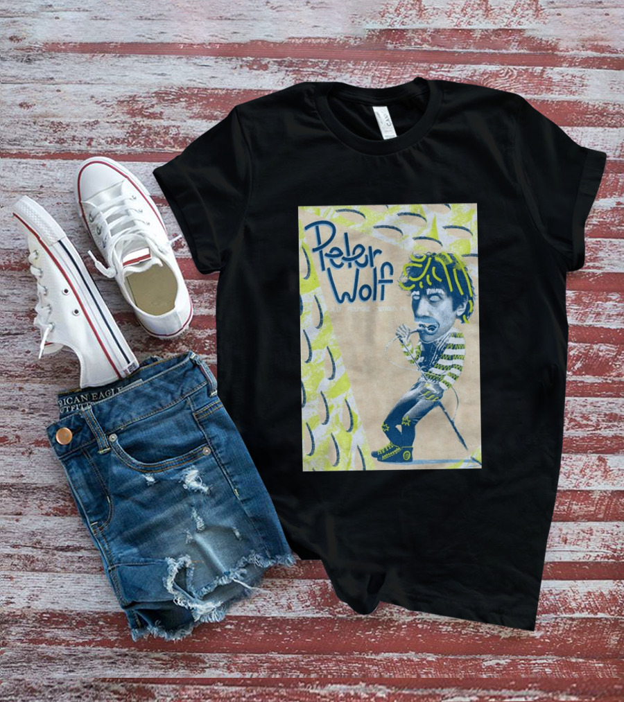 Peter Wolf Apr 17 Fillmore Detroit MI T-Shirt