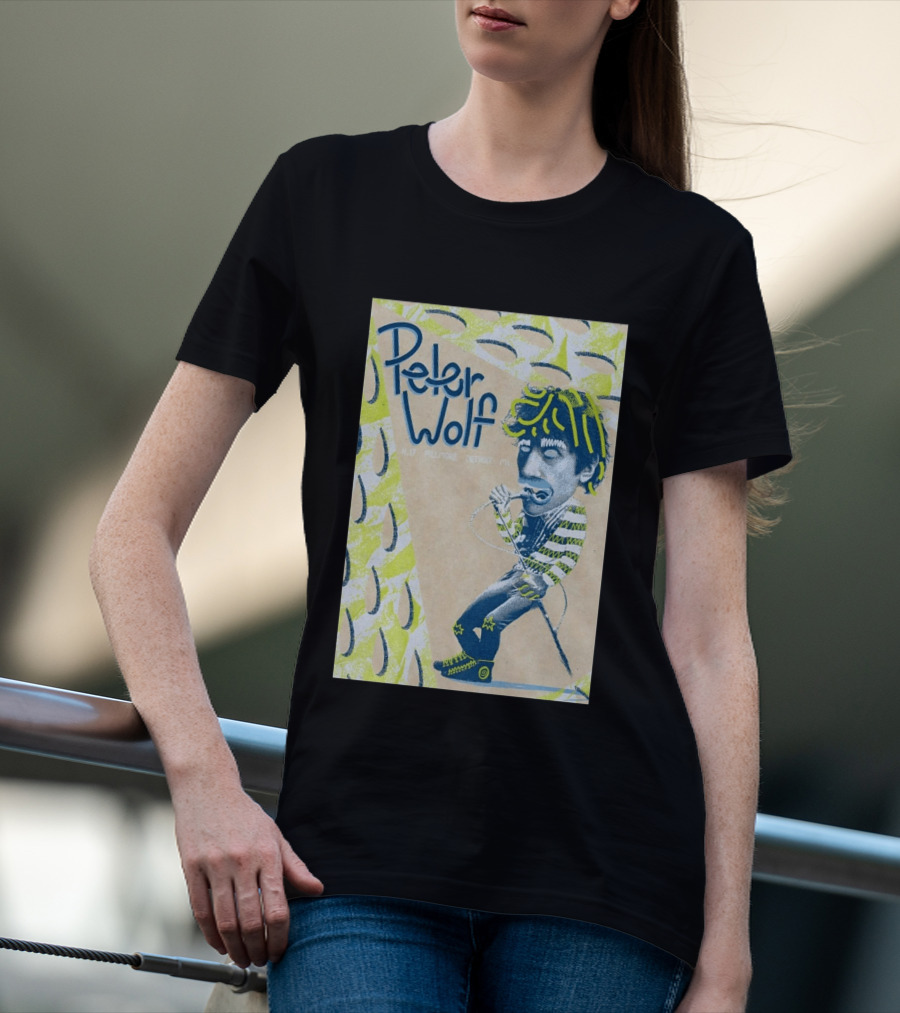 Peter Wolf Apr 17 Fillmore Detroit MI T-Shirt