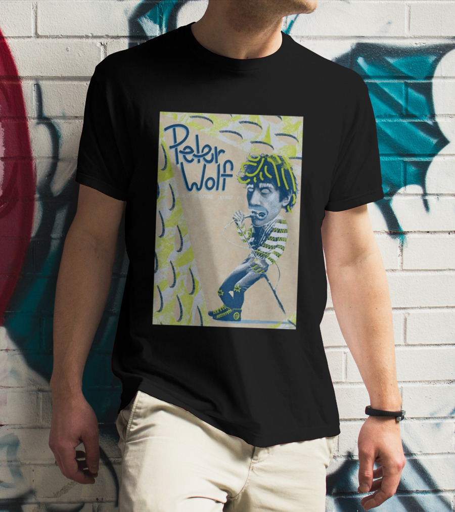 Peter Wolf Apr 17 Fillmore Detroit MI T-Shirt