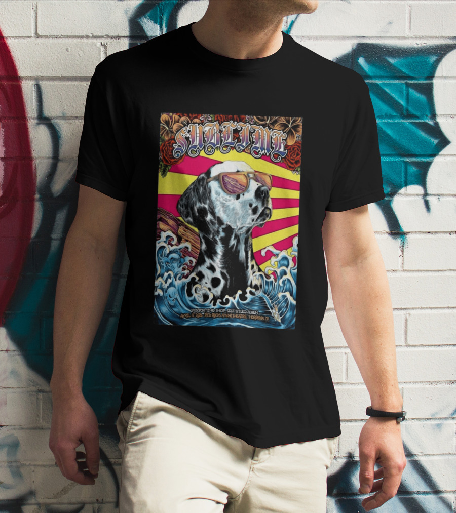Sublime Self Titled Album April 17 2026 Red Rocks Amphitheatre Morrison CO T-Shirt