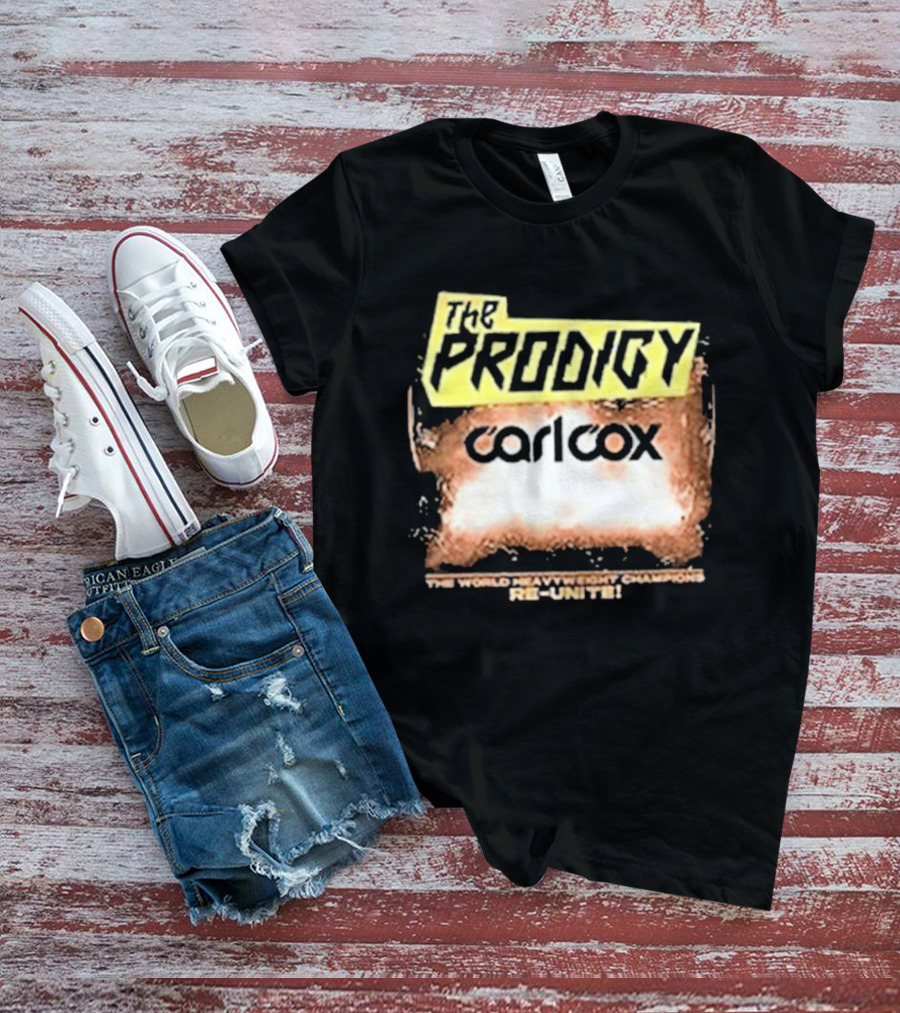 The Prodigy Carl Cox UK Ireland 2026 Tour Re United T-Shirt