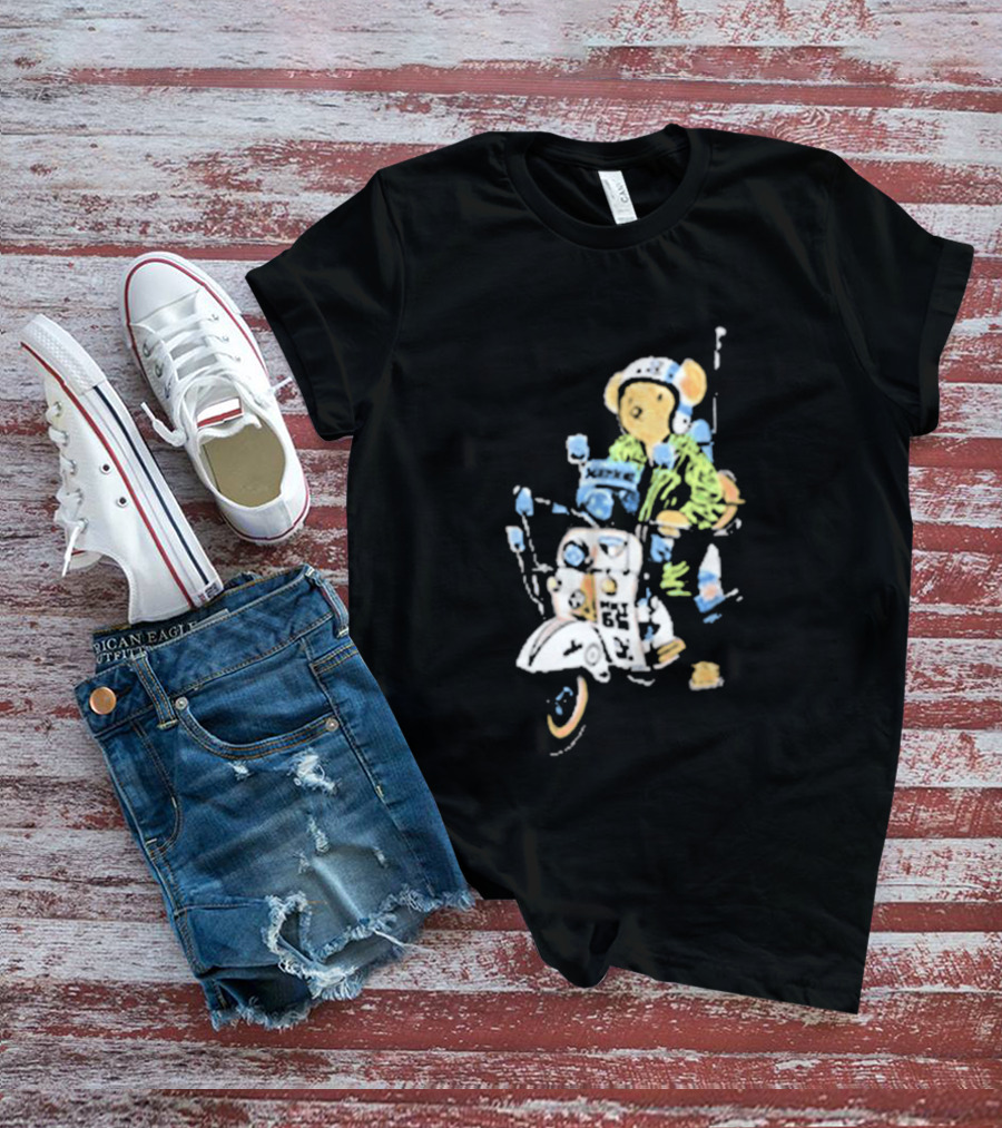 The Who X Market Studios Mod Bear Scooter T-Shirt