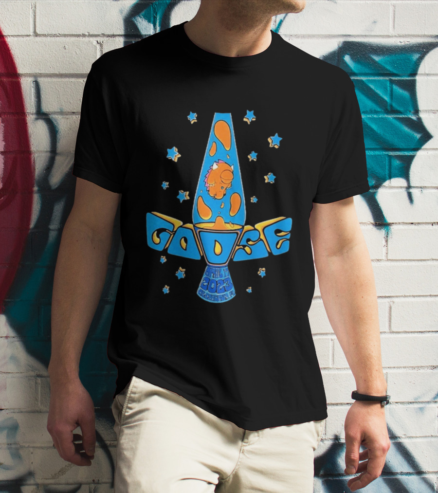 Goose April 17 2023 Lava Lamp Stars Clearwater FL BayCare Sound Show T-Shirt