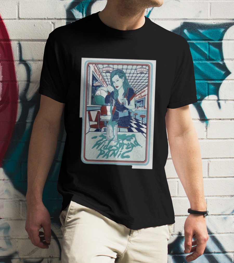 Widespread Panic April 17 18 2026 Birmingham Alabama Event Retro Diner T-Shirt
