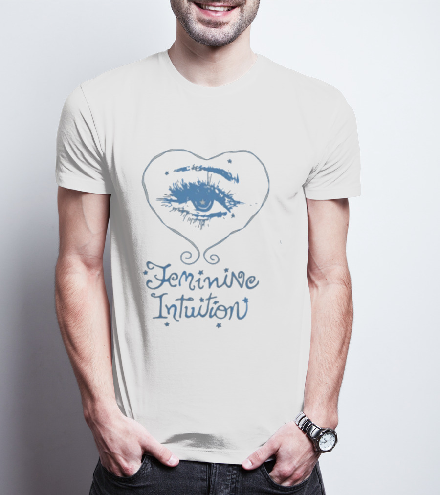 Olivia Rodrigo Feminine Intuition Eye Heart Star T-Shirt