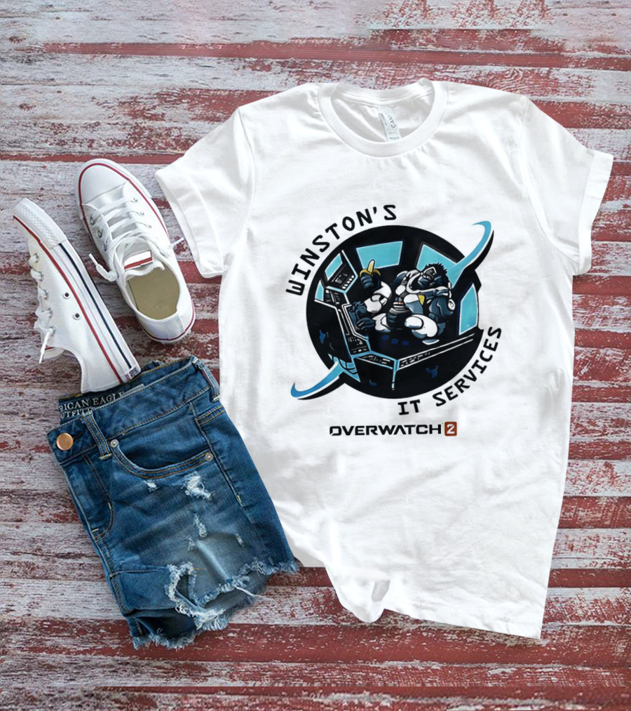 Winston's IT Services Over 2 Gaming Hub T-Shirt
