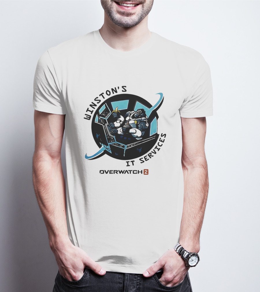 Winston's IT Services Over 2 Gaming Hub T-Shirt
