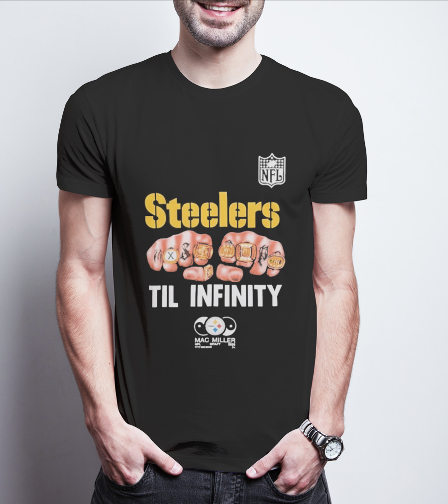 Steelers Til Infinity Mac Miller NFL T-Shirt
