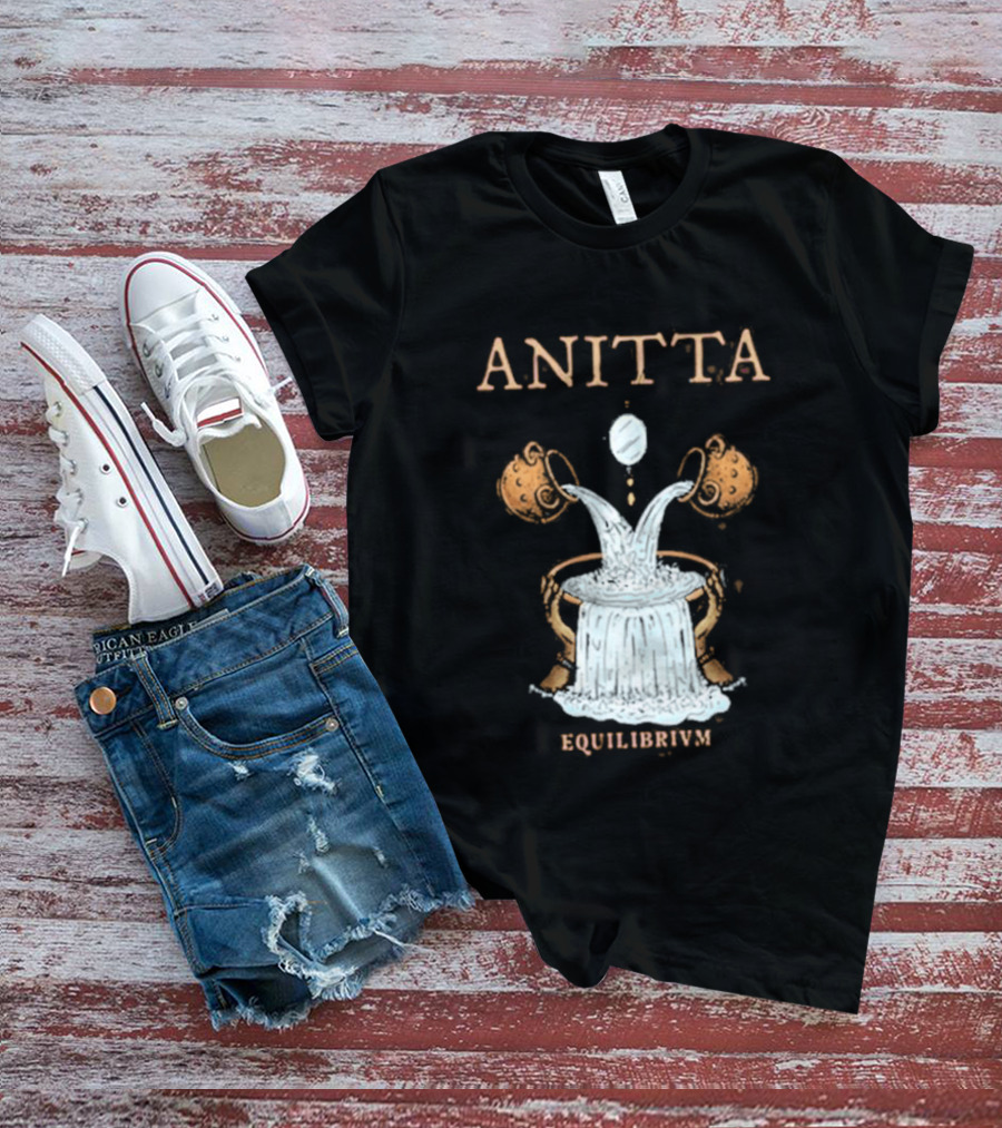 Anitta Equilibrivm Water Dual Amphora Pouring Balance T-Shirt