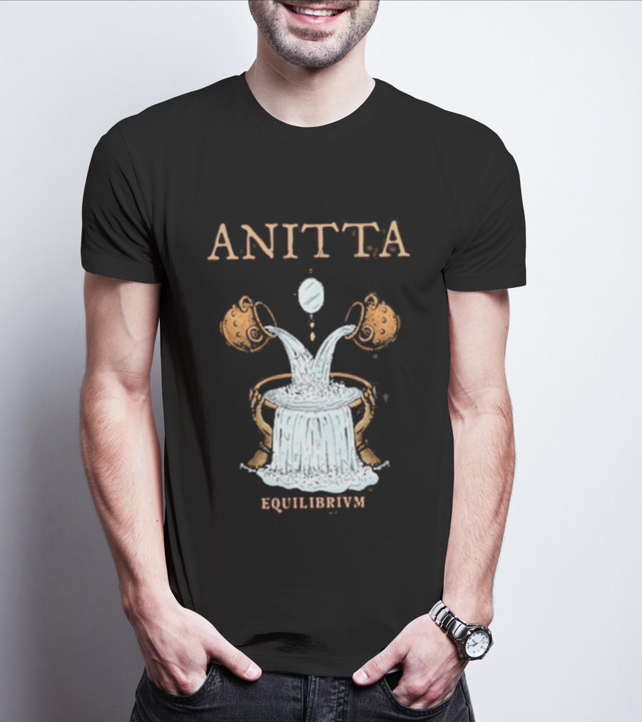 Anitta Equilibrivm Water Dual Amphora Pouring Balance T-Shirt