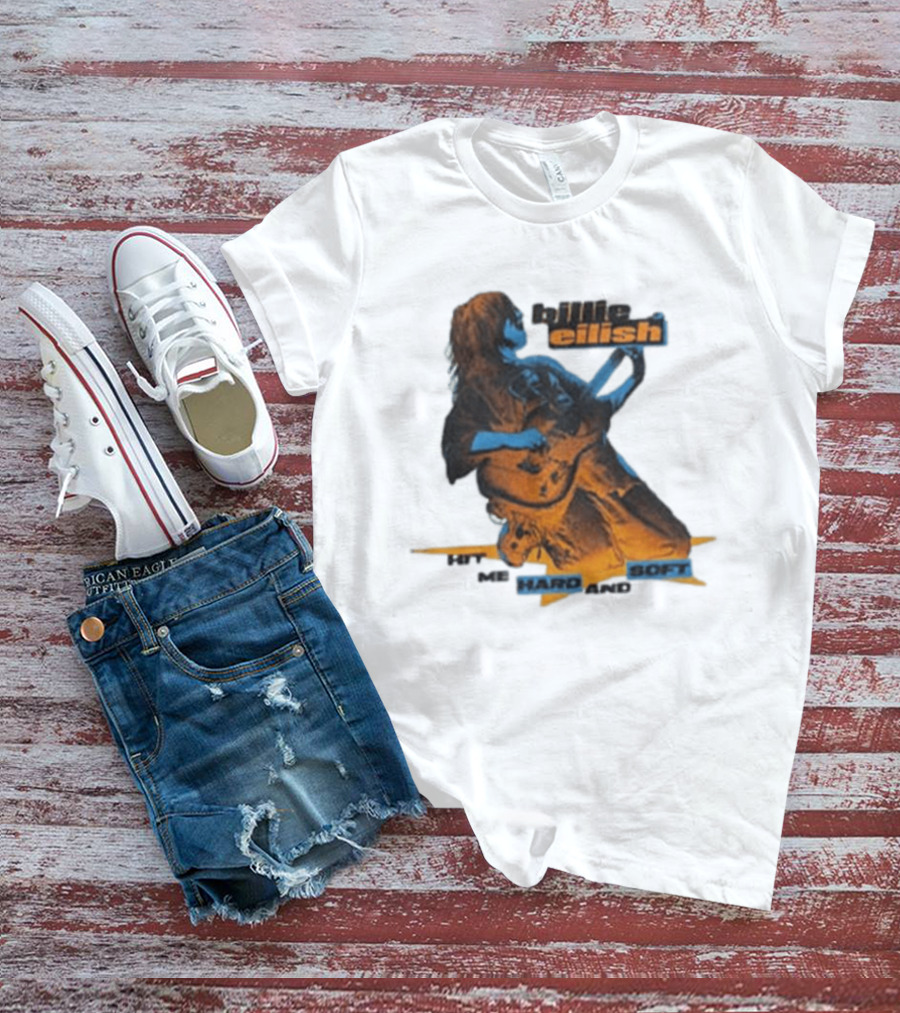 Billie Eilish Hit Me Hard And Soft Guitar T-Shirt