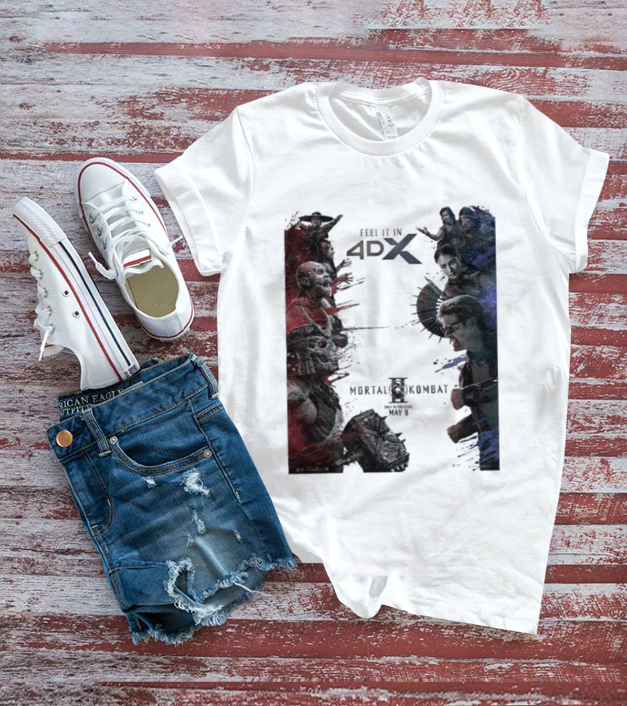 Mortal Kombat II 4DX Exclusive In Theaters May 8 2026 T-Shirt