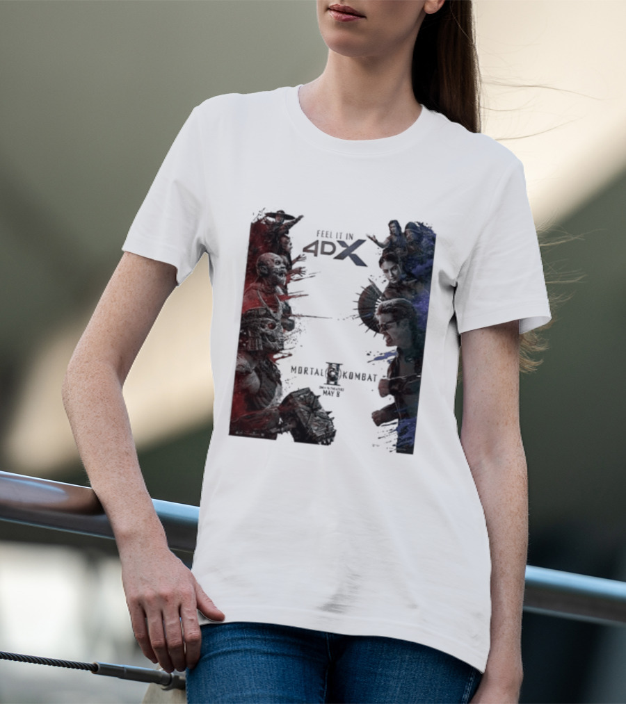 Mortal Kombat II 4DX Exclusive In Theaters May 8 2026 T-Shirt