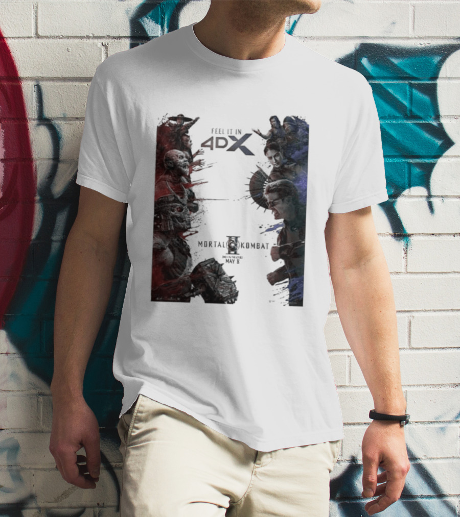 Mortal Kombat II 4DX Exclusive In Theaters May 8 2026 T-Shirt