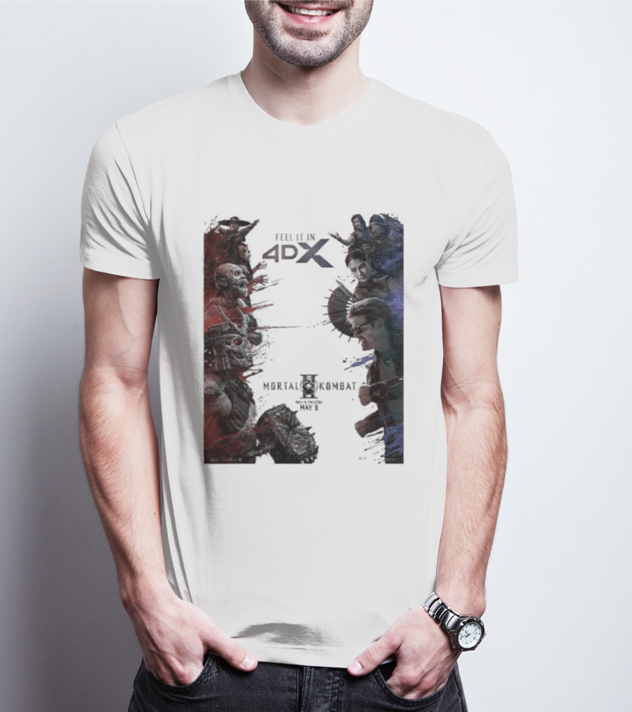 Mortal Kombat II 4DX Exclusive In Theaters May 8 2026 T-Shirt