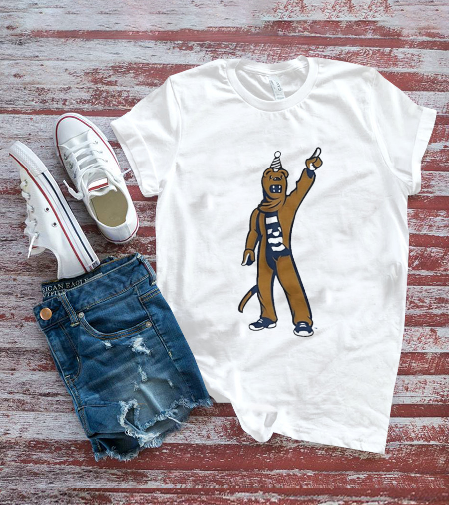 Penn State Nittany Lions Mascot Roaring Fan Spirit Outfit T-Shirt