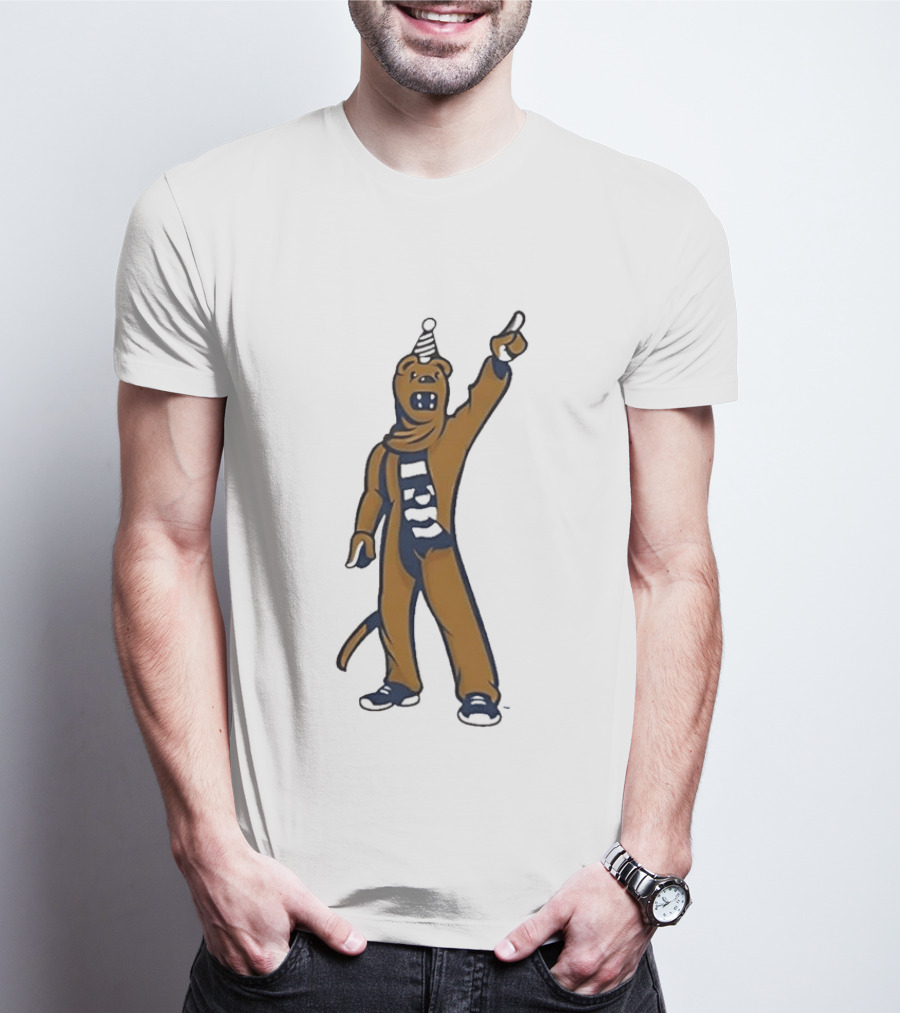Penn State Nittany Lions Mascot Roaring Fan Spirit Outfit T-Shirt