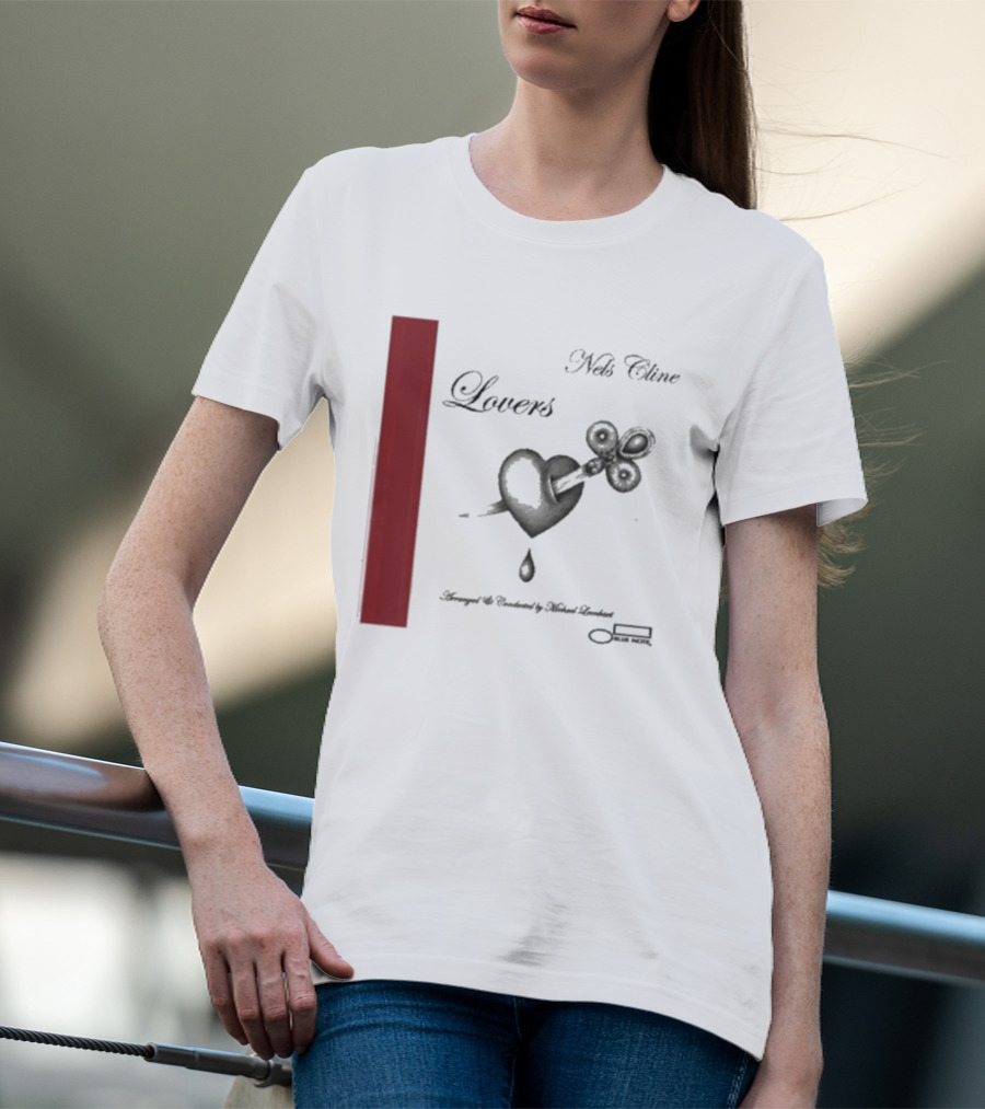 Lovers Nels Cline Wilco Heart Design By Drozd And Toczek T-Shirt