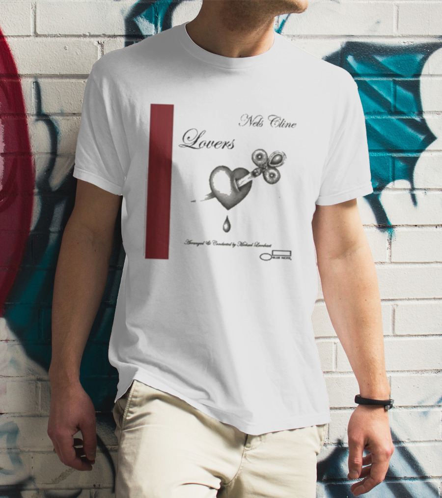 Lovers Nels Cline Wilco Heart Design By Drozd And Toczek T-Shirt