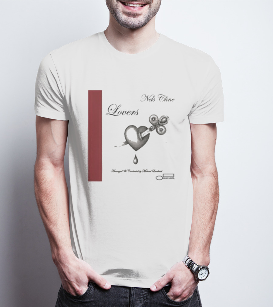 Lovers Nels Cline Wilco Heart Design By Drozd And Toczek T-Shirt