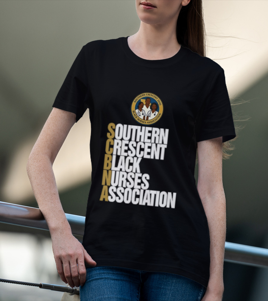 Southern Crescent Black Nurses Association Diversity Unity Healthcare Community T-Shirt