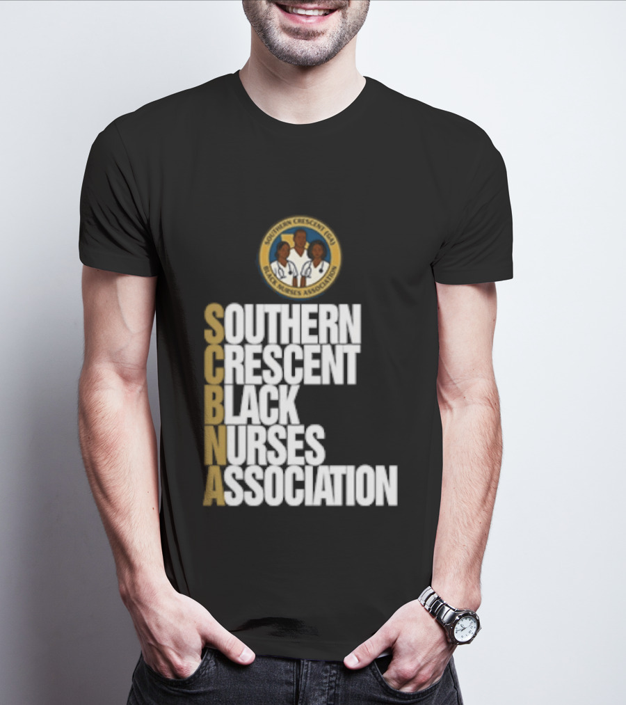 Southern Crescent Black Nurses Association Diversity Unity Healthcare Community T-Shirt