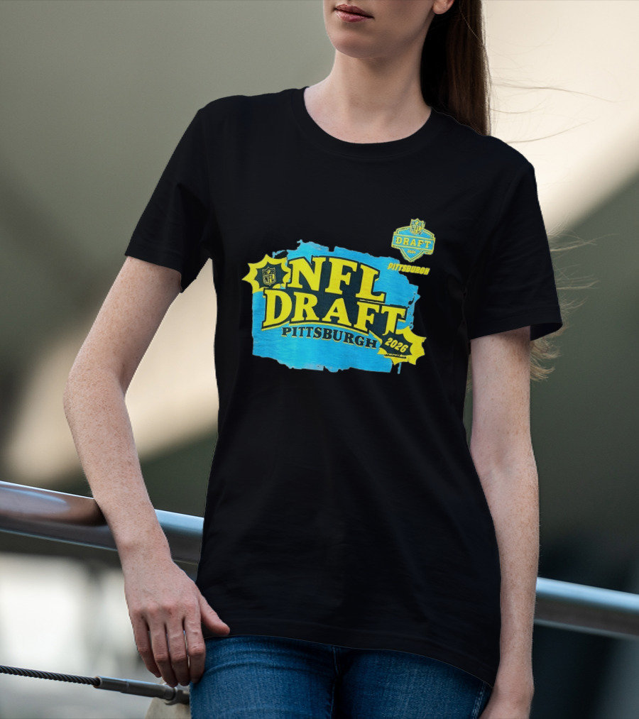 NFL Draft Pittsburgh 2026 Event Merchandise T-Shirt