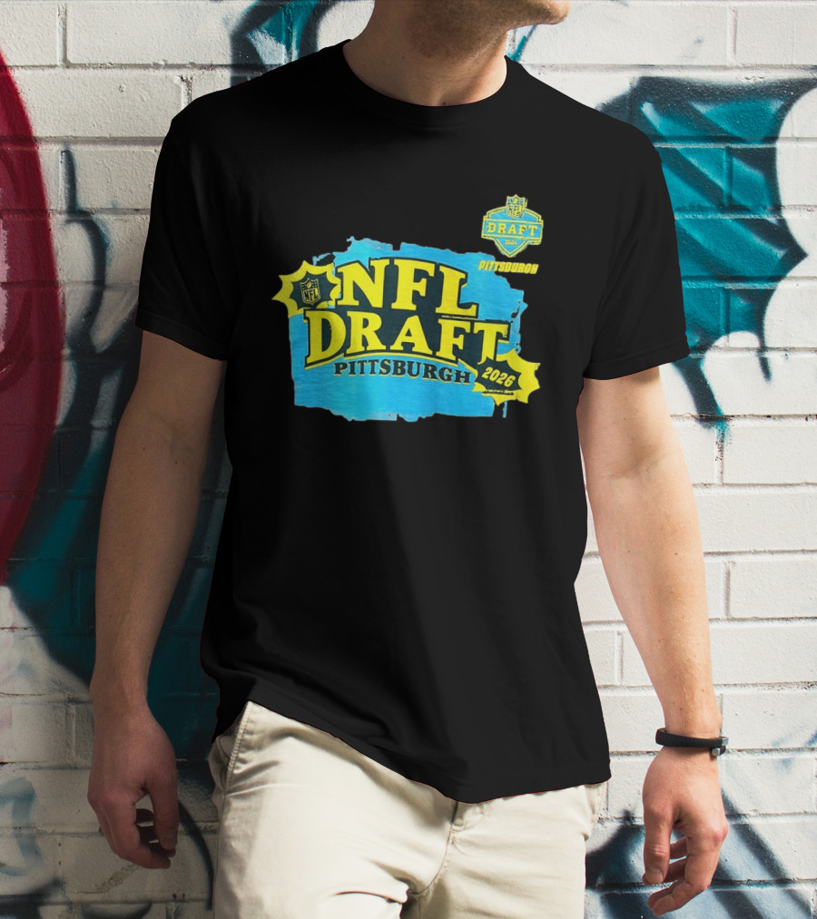 NFL Draft Pittsburgh 2026 Event Merchandise T-Shirt