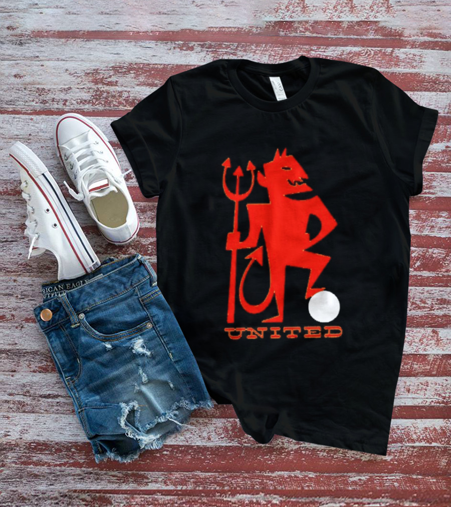 United Red Devil Icon Trident Soccer T-Shirt