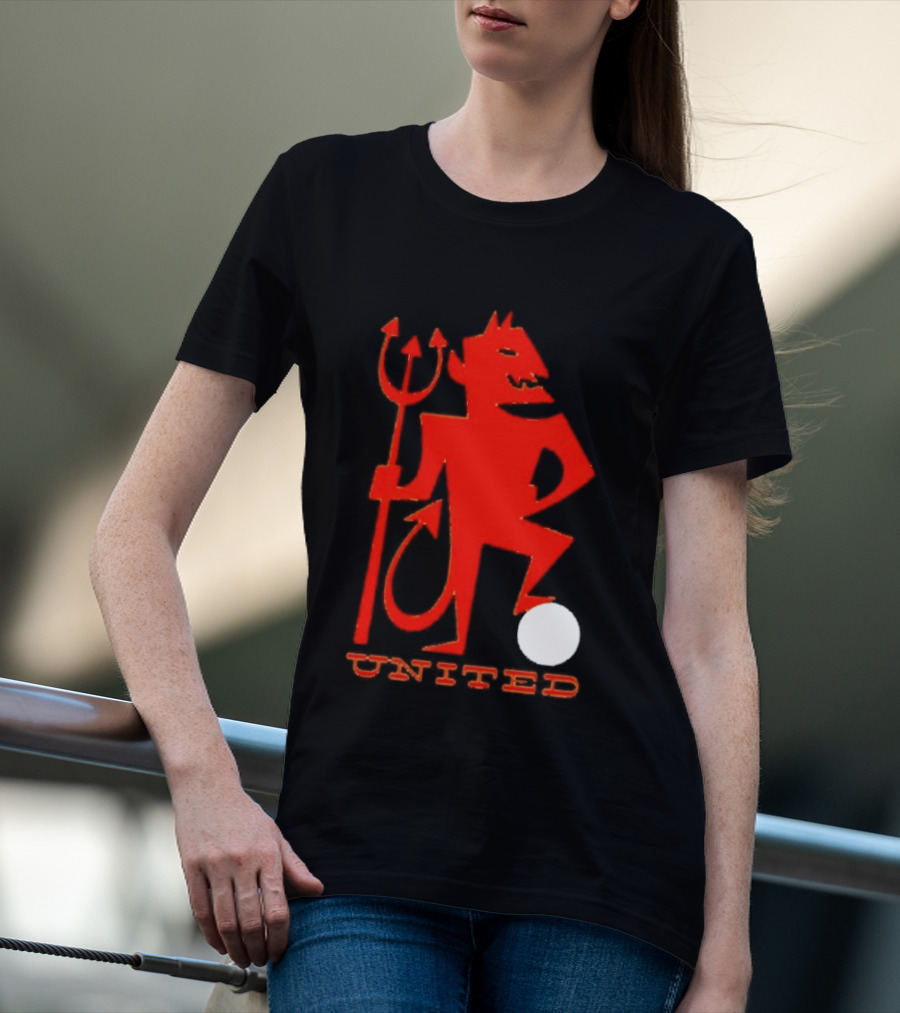 United Red Devil Icon Trident Soccer T-Shirt