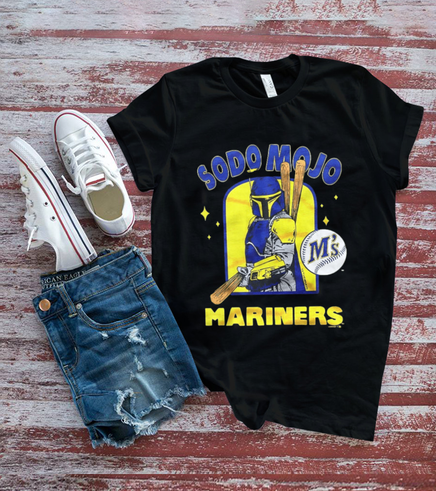Sodo Mojo Mariners Star Wars M's Baseball T-Shirt