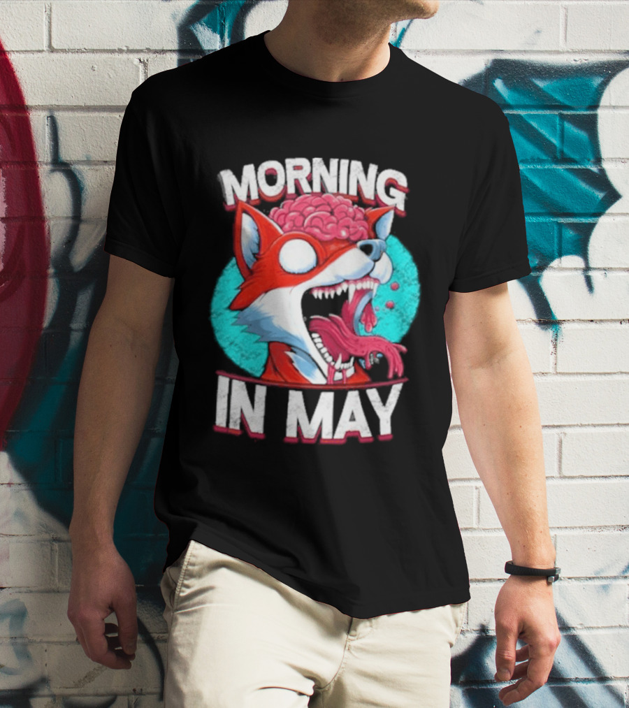 Morning In May Fox Brain Pop T-Shirt