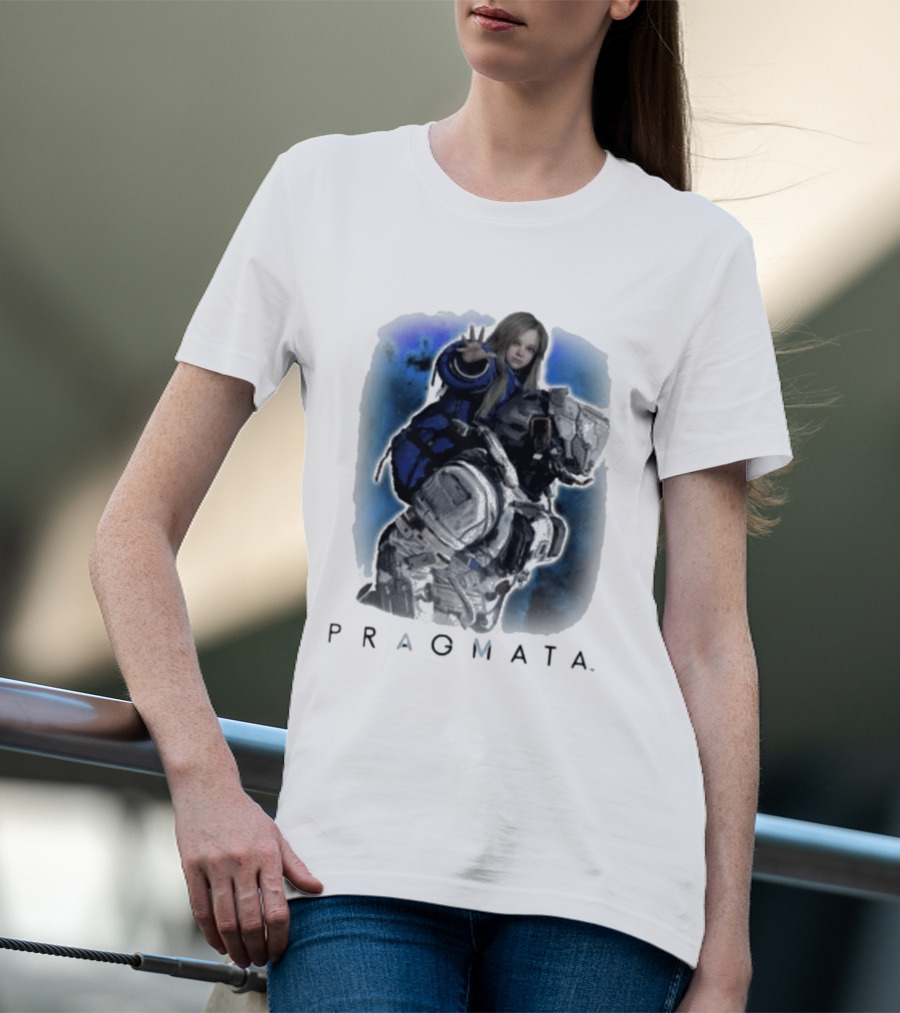 PRAGMATA Futuristic Sci Fi Adventure T-Shirt
