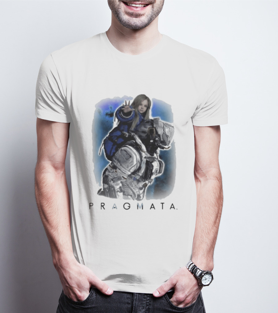 PRAGMATA Futuristic Sci Fi Adventure T-Shirt
