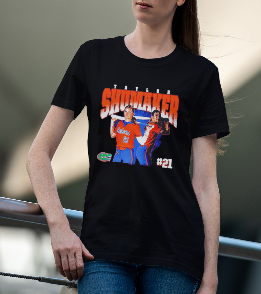 Florida Gators Softball Taylor Shumaker 21 NCAA Player Fan T-Shirt